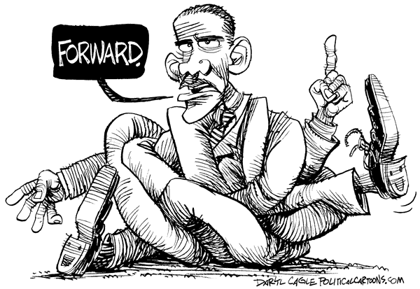 ObamaKnot600BW Obama Knot and The National Lampoon cartoons